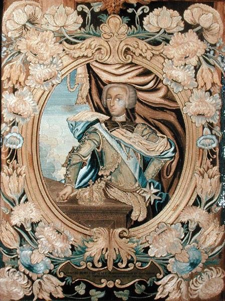 Portrét Carlose III. (1759-1788) krále Sicílie, Neapole, Španělska a Jeruzaléma (viz 186988) od Italian School