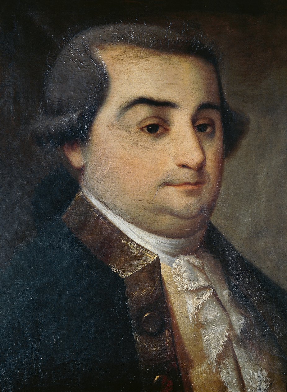 Portrét Cesare Beccaria (1738-1794), italský právník, filozof a politik, malba od neznámého lombardského umělce od Italian School