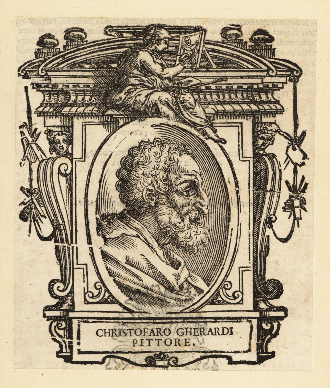 Portrét Cristofana Gherardiho nebo Cristofora Gherardiho, známého také jako il Doceno, italský malíř pozdní renesance či manýrismu, působící především ve Florencii a Toskánsku od Italian School