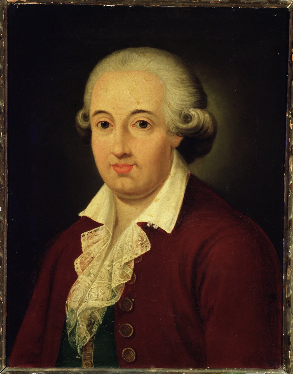Portrét Domenica Cimarosa (1749-1801) italská kompozice od Italian School
