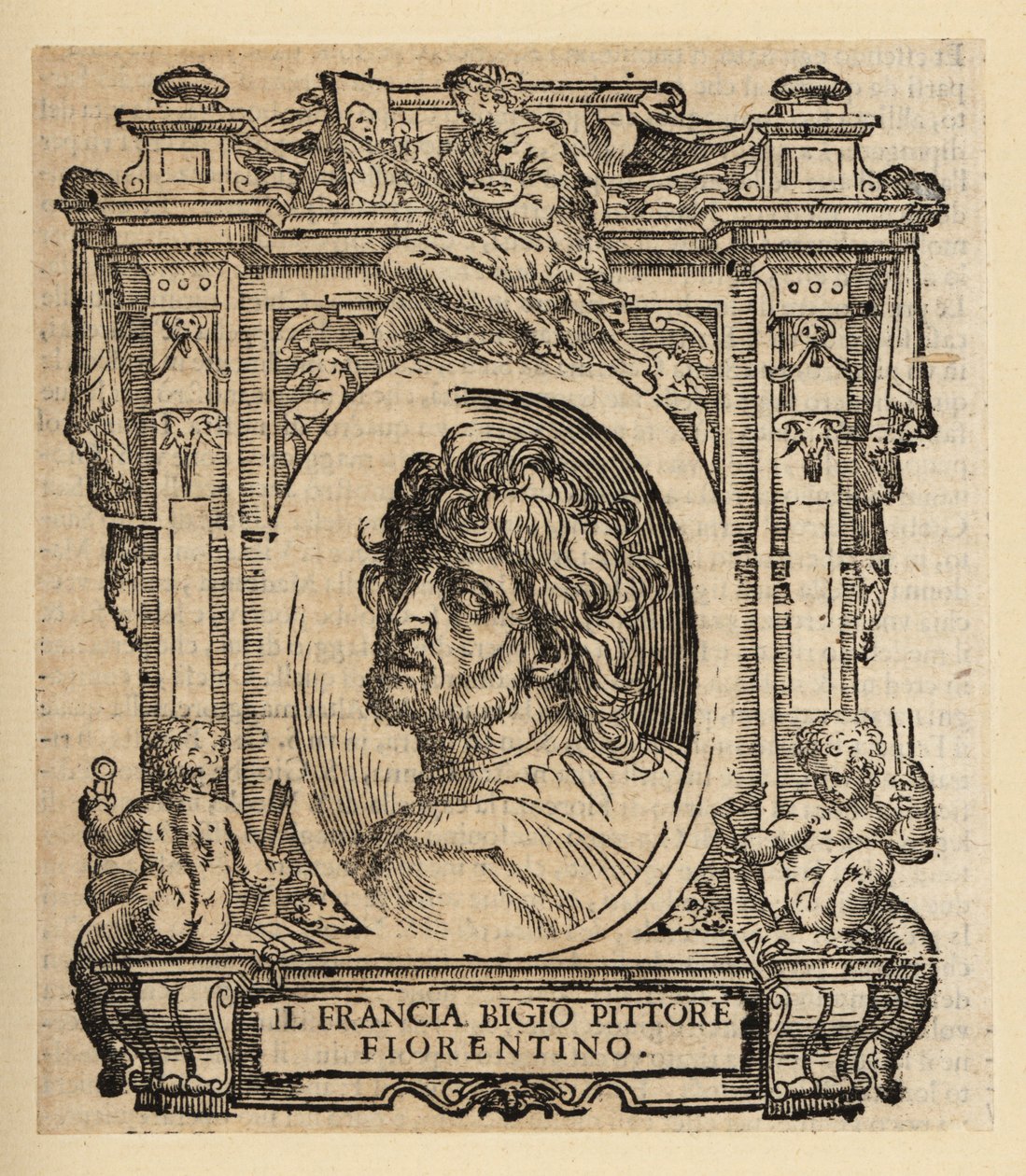 Portrét Franciabigia, italského malíře florentské renesance od Italian School