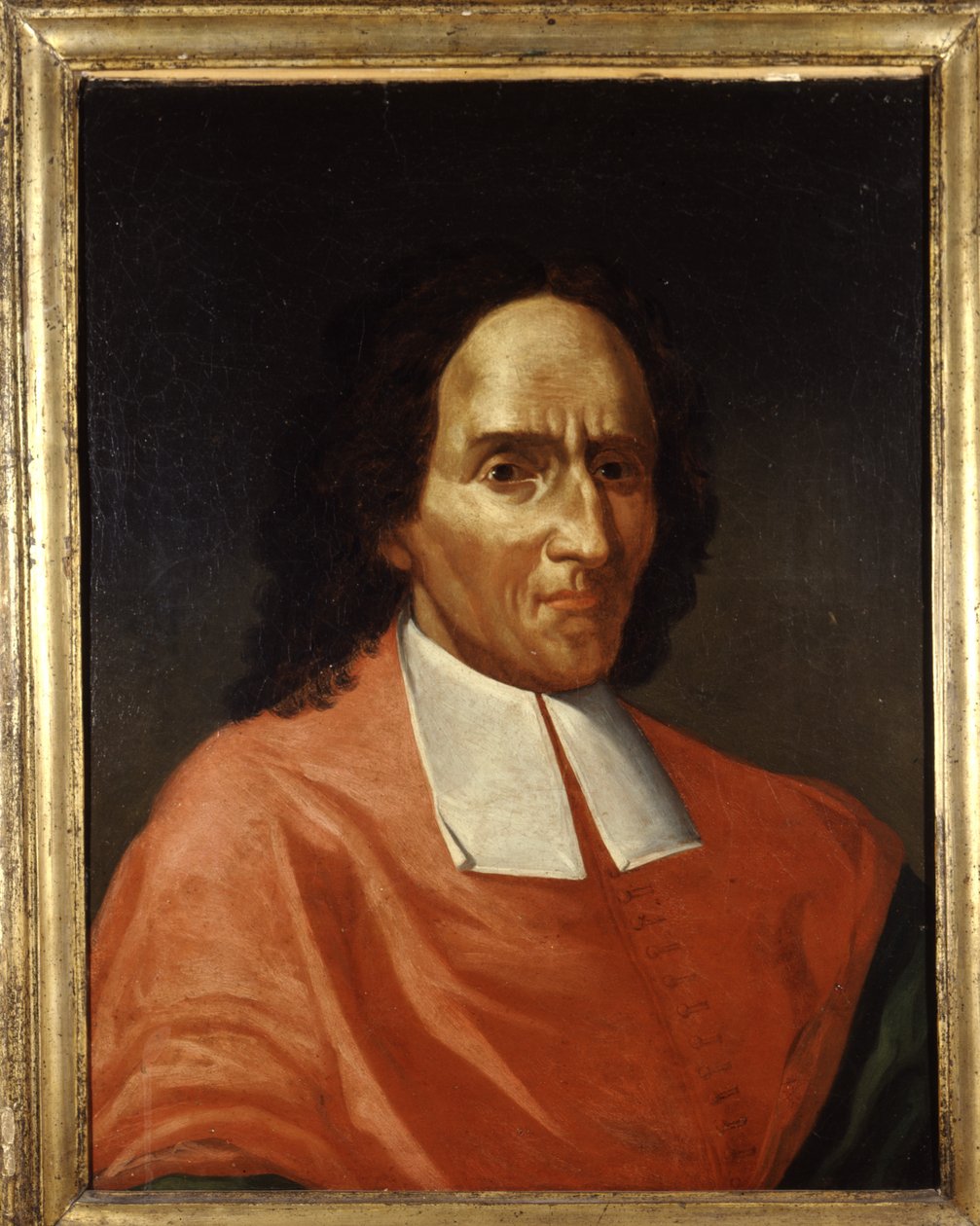 Portrét Giambattisty Vica (1668-1744), historika, právníka a filozofa. Také nazývaný Giovanni, Gian Battista, Jean Baptiste nebo Jean-Baptiste. malířství 17. století. Národní římské muzeum, Řím. od Italian School