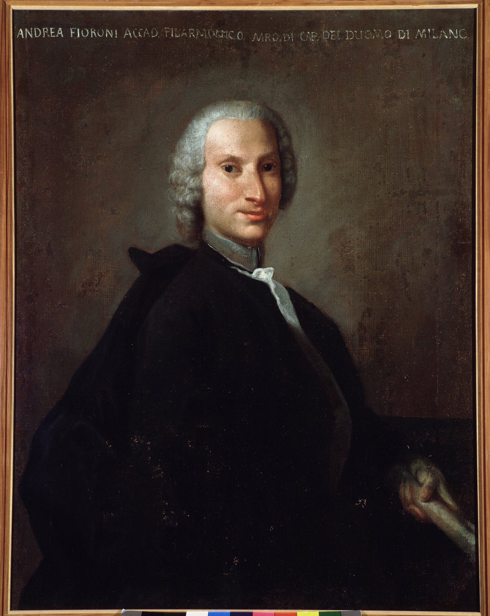 Portrét Gianandrey Fioroni (1716-1778), italského skladatele od Italian School