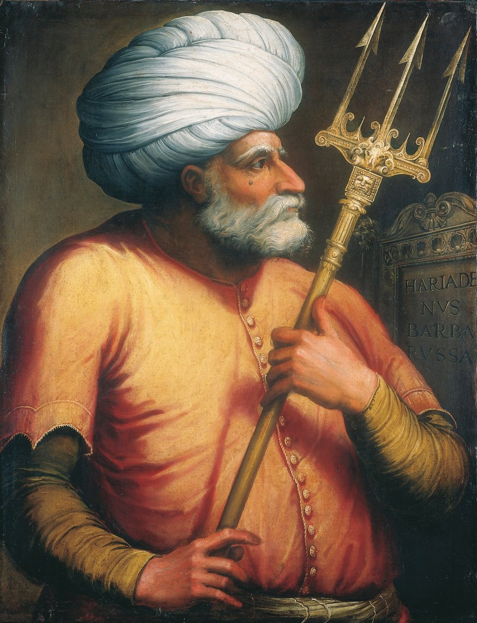 Portrét Khaira ed-Dina, kolem roku 1550 od Italian School
