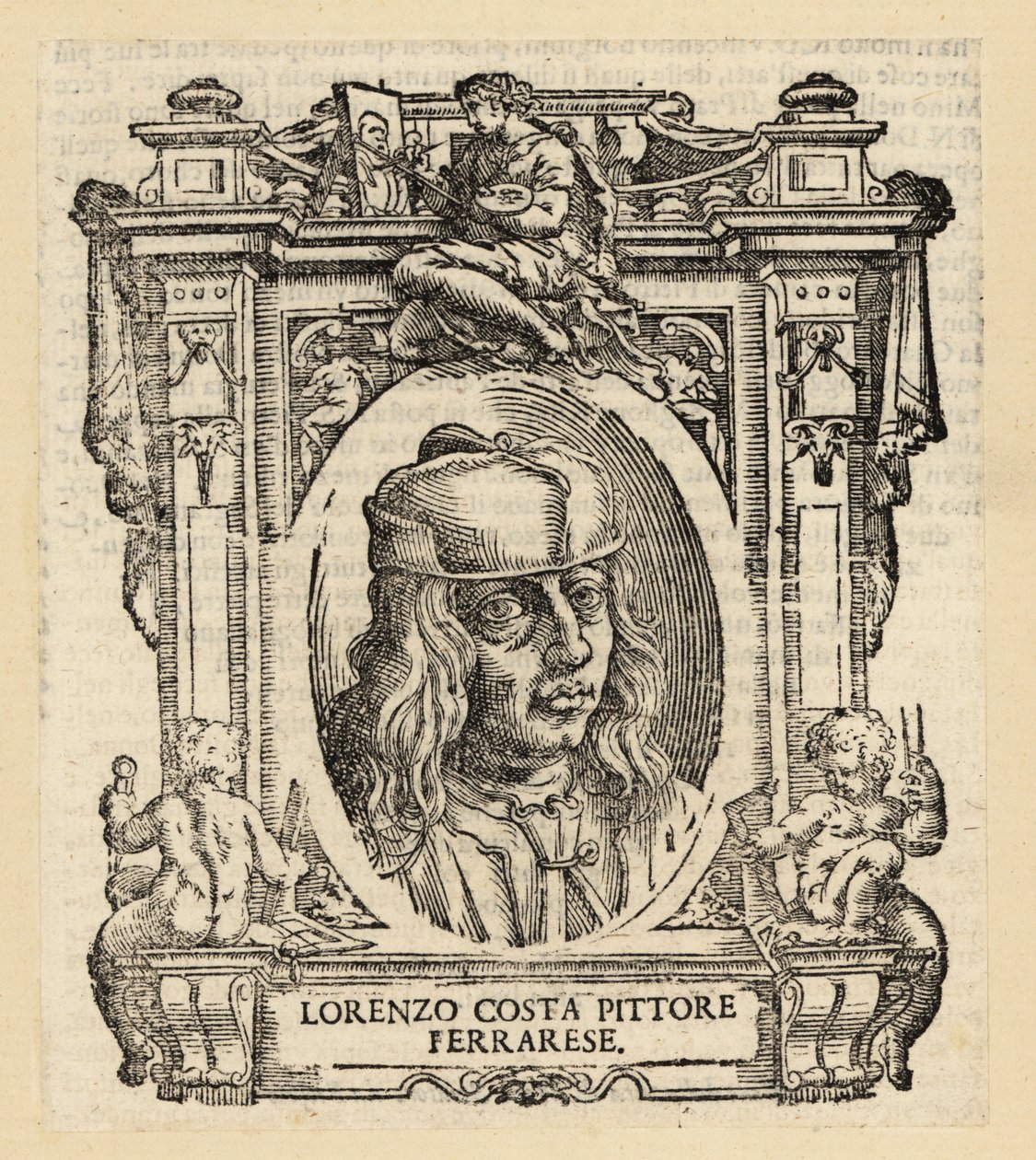 Portrét Lorenza Costy, italského malíře z Ferrary renesance od Italian School