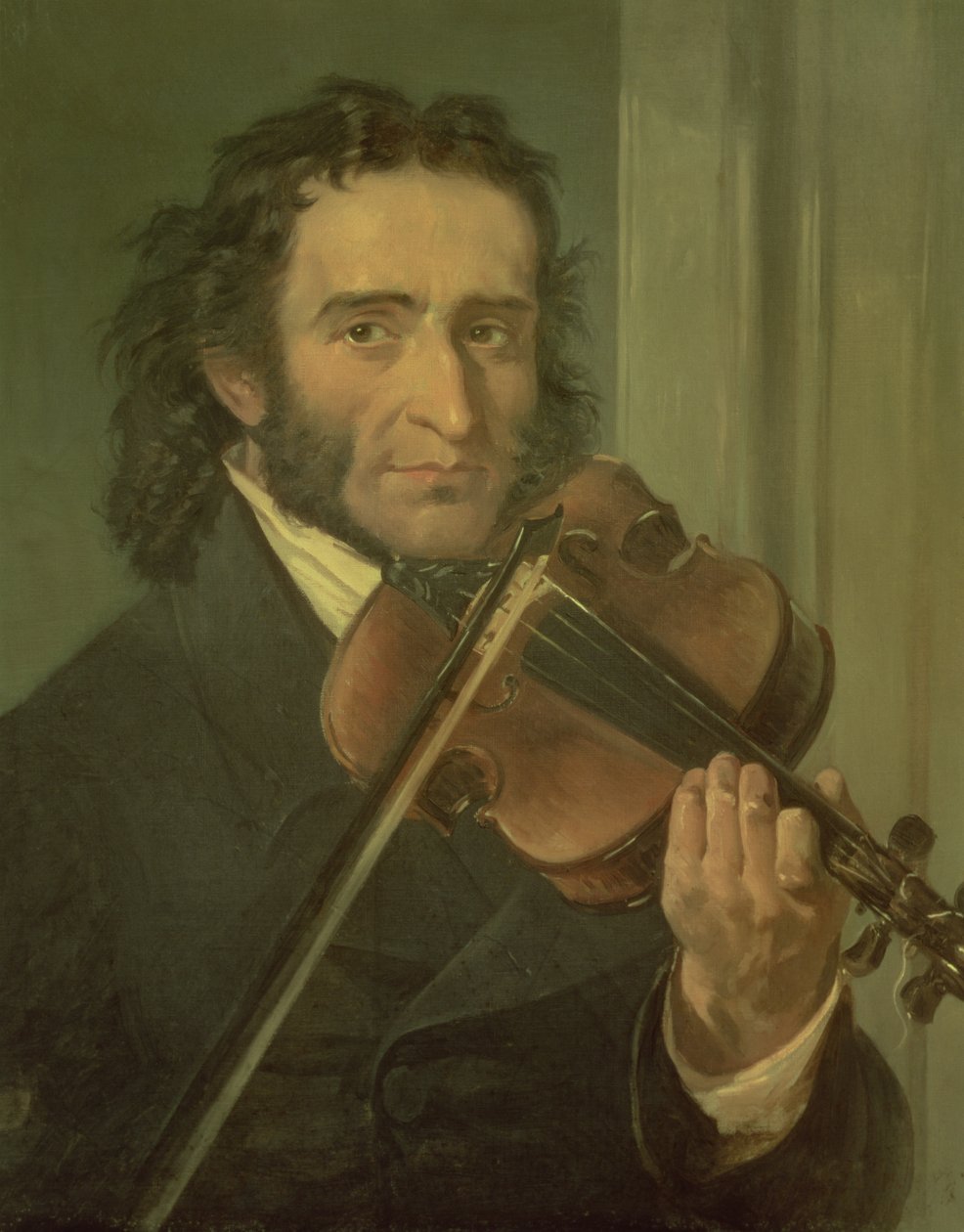 Portrét Niccolo Paganiniho (1782-1840) od Italian School