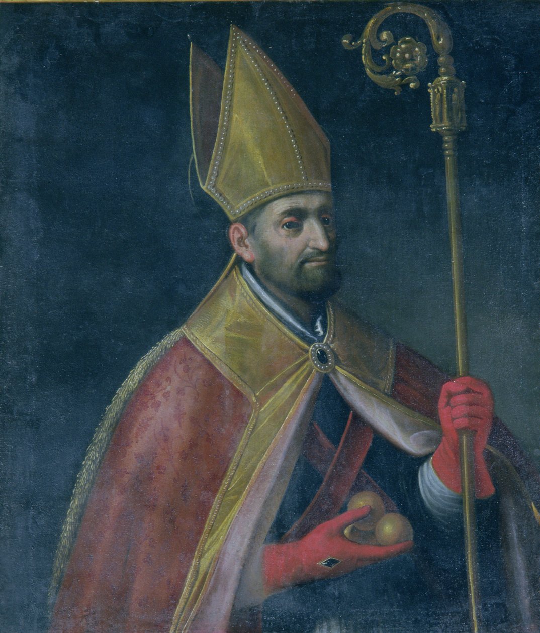 Portrét svatého Mikuláše, 1700 od Italian School
