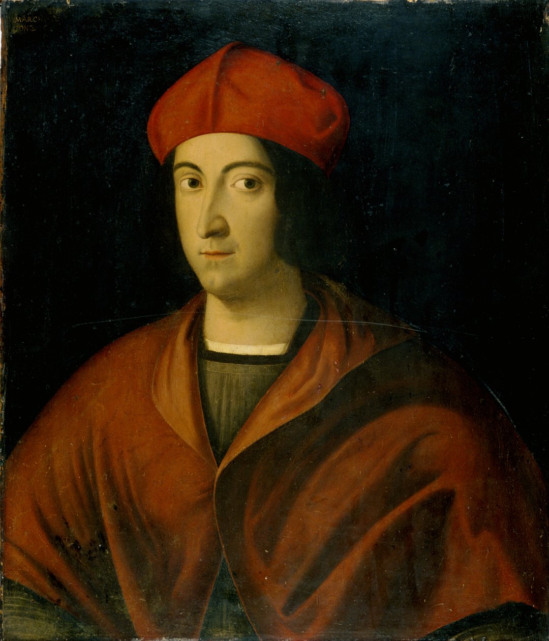 Portrét kardinála (tempera na dřevě) od Italian School