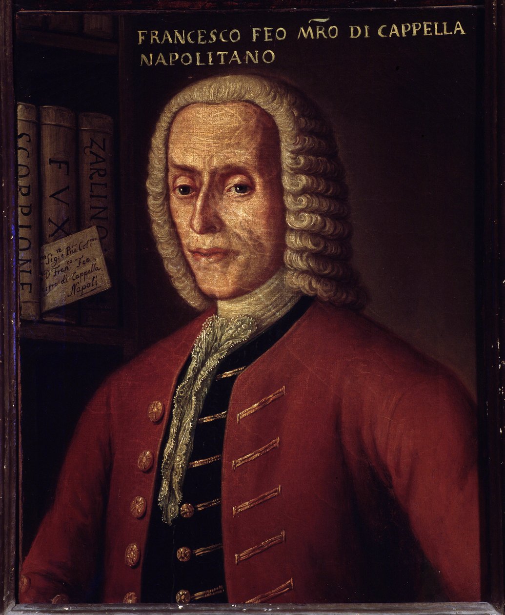 Portrét italského skladatele Francesca Fea (1691-1761) od Italian School