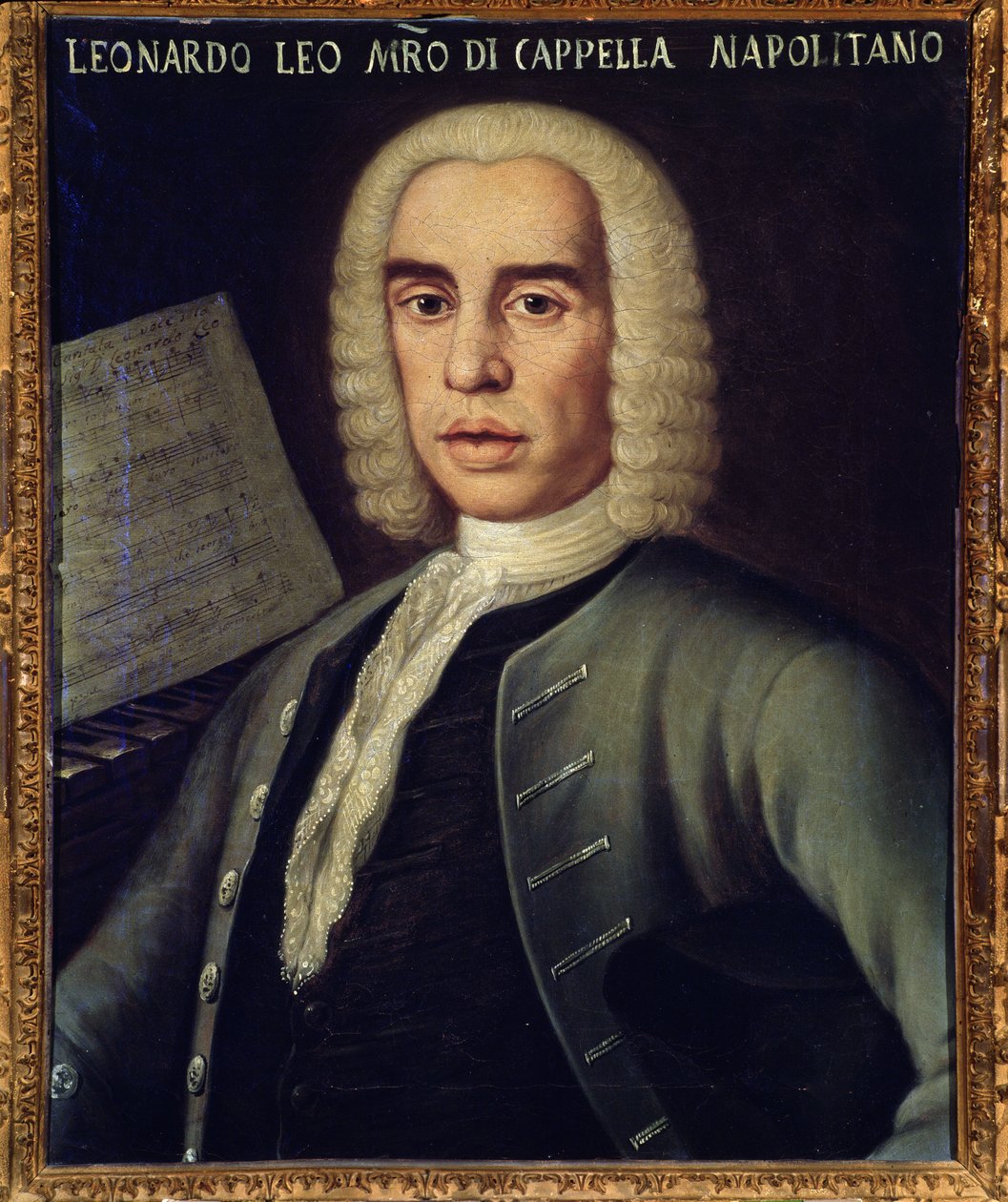Portrét italského skladatele Lea Leonarda (1694-1744) od Italian School