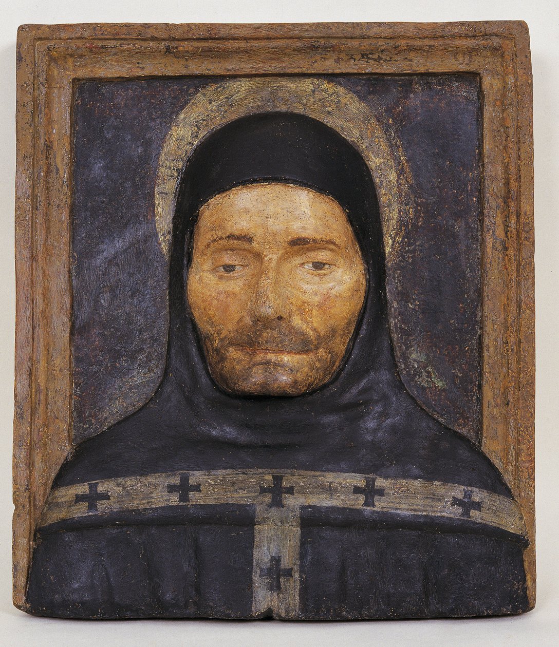 Portrét dominikána Antonina Pierozziho, který je známý jako svatý Antonín, patron Florencie (1389-1459) od Italian School
