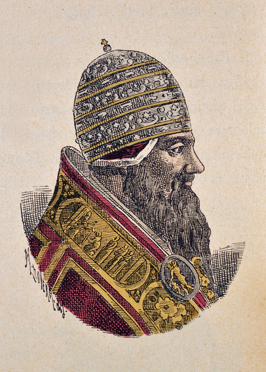 Portrét Julia III. (papež 1550-1555) od Italian School