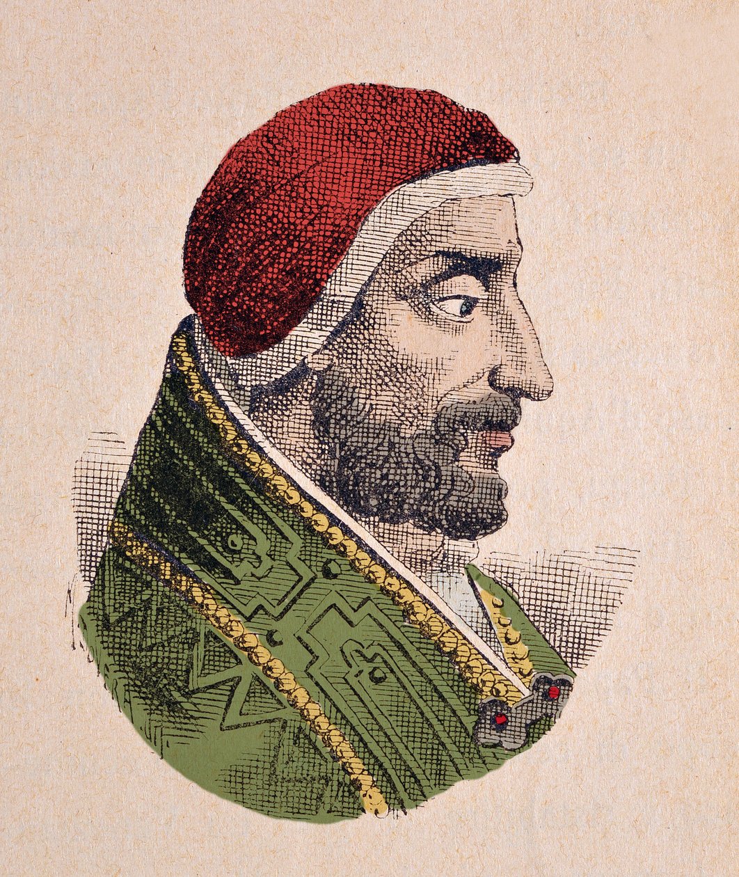 Portrét papeže Alexandra IV (Alexander nebo Alessandro) (1254-1261) od Italian School