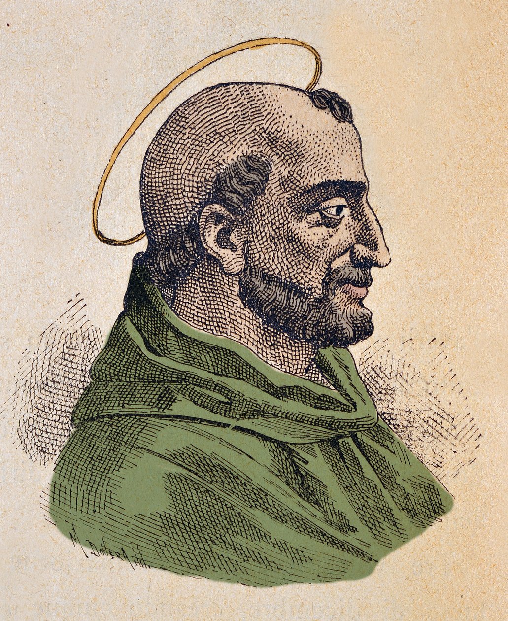Portrét papeže Aniceta (Aniceta nebo Aniceta) (asi 155-166) od Italian School