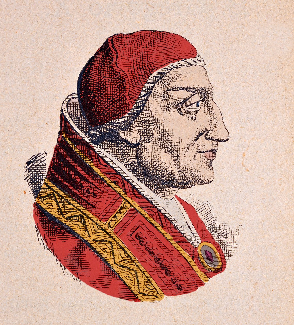 Portrét papeže Klementa IV od Italian School