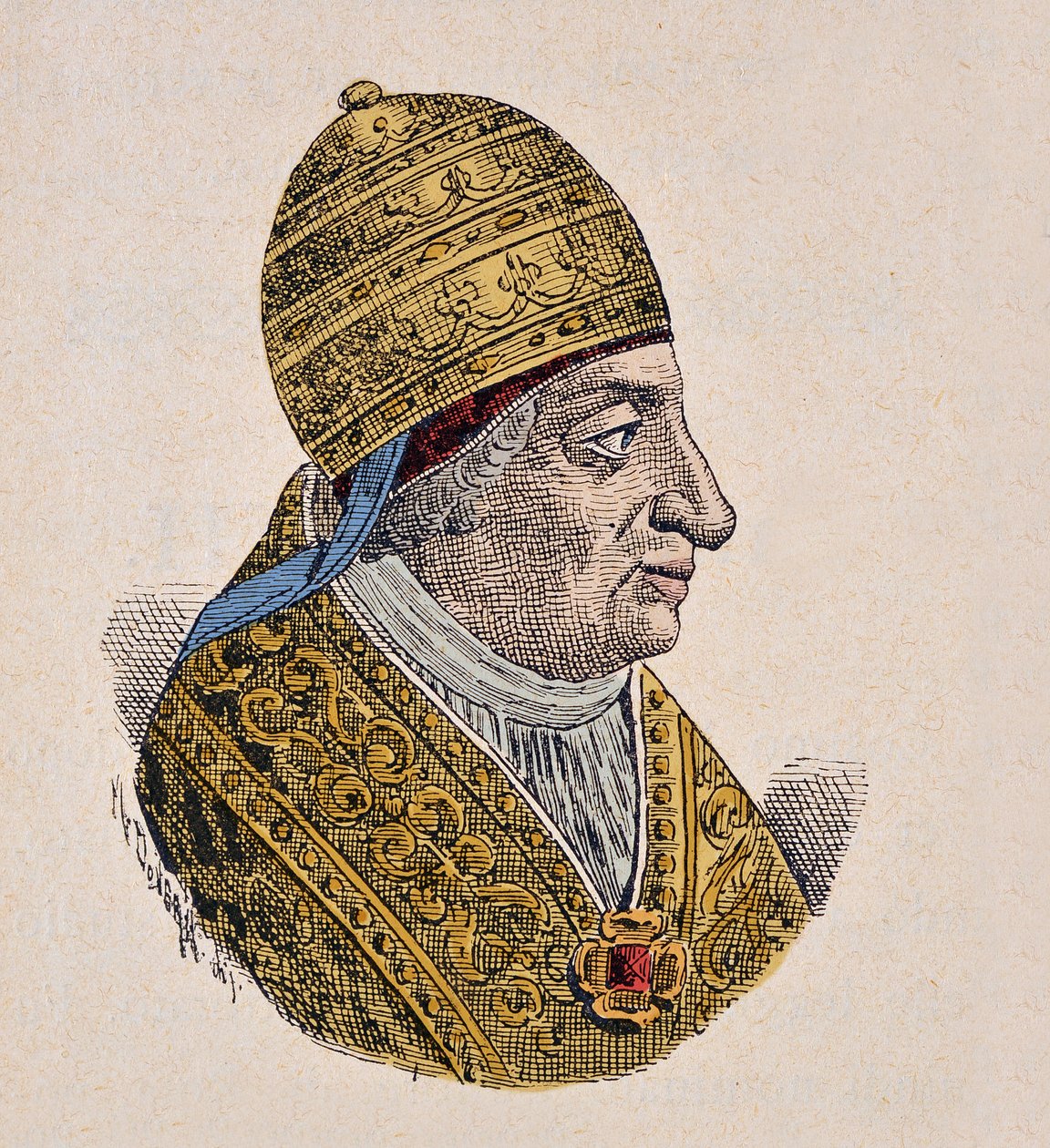 Portrét papeže Inocence VII od Italian School