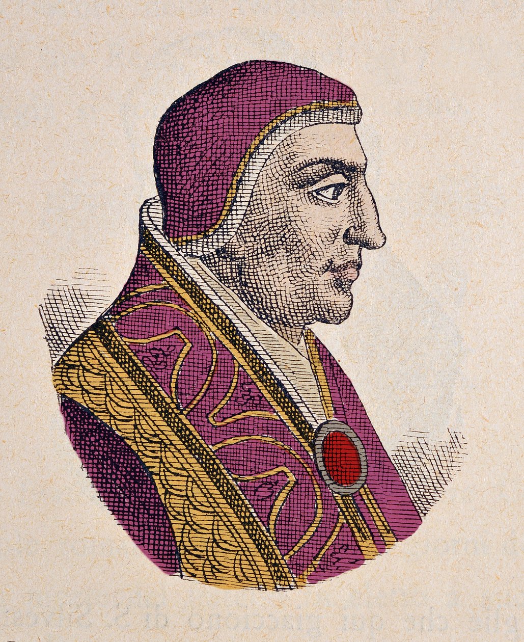 Portrét papeže Jana XVIII (Giovanni, Ioannes) (1003-1009) od Italian School