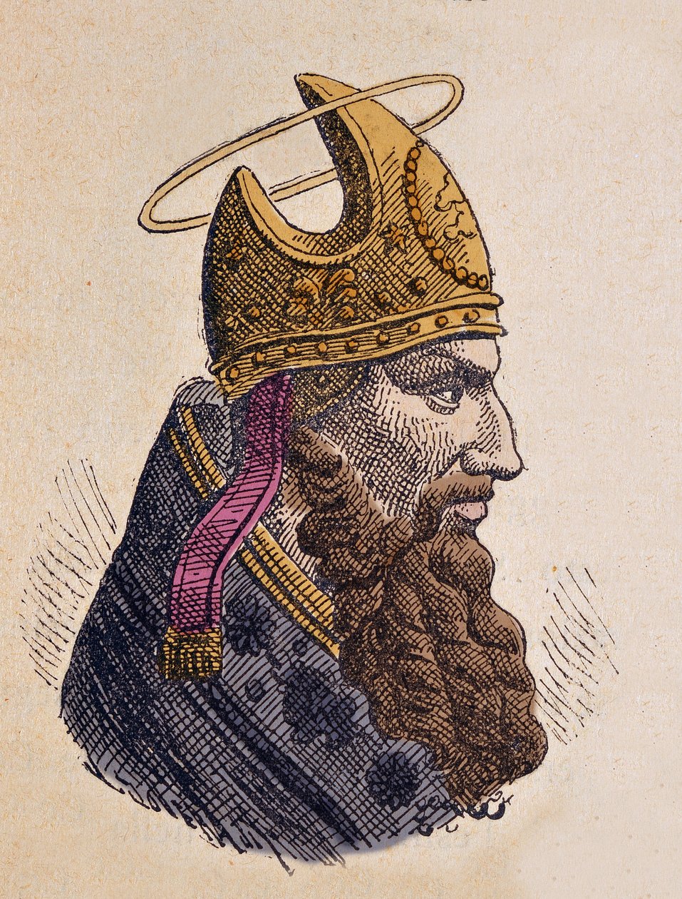 Portrét papeže Marca (Mark nebo Marcus nebo Marco) (335-336) od Italian School
