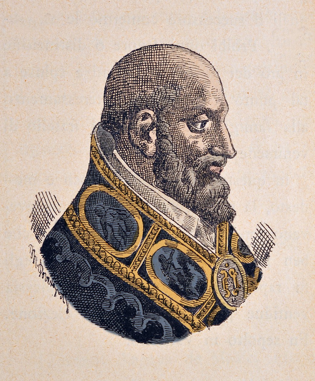 Portrét papeže Marcela II (Marcellus nebo Marcello) (1555) od Italian School