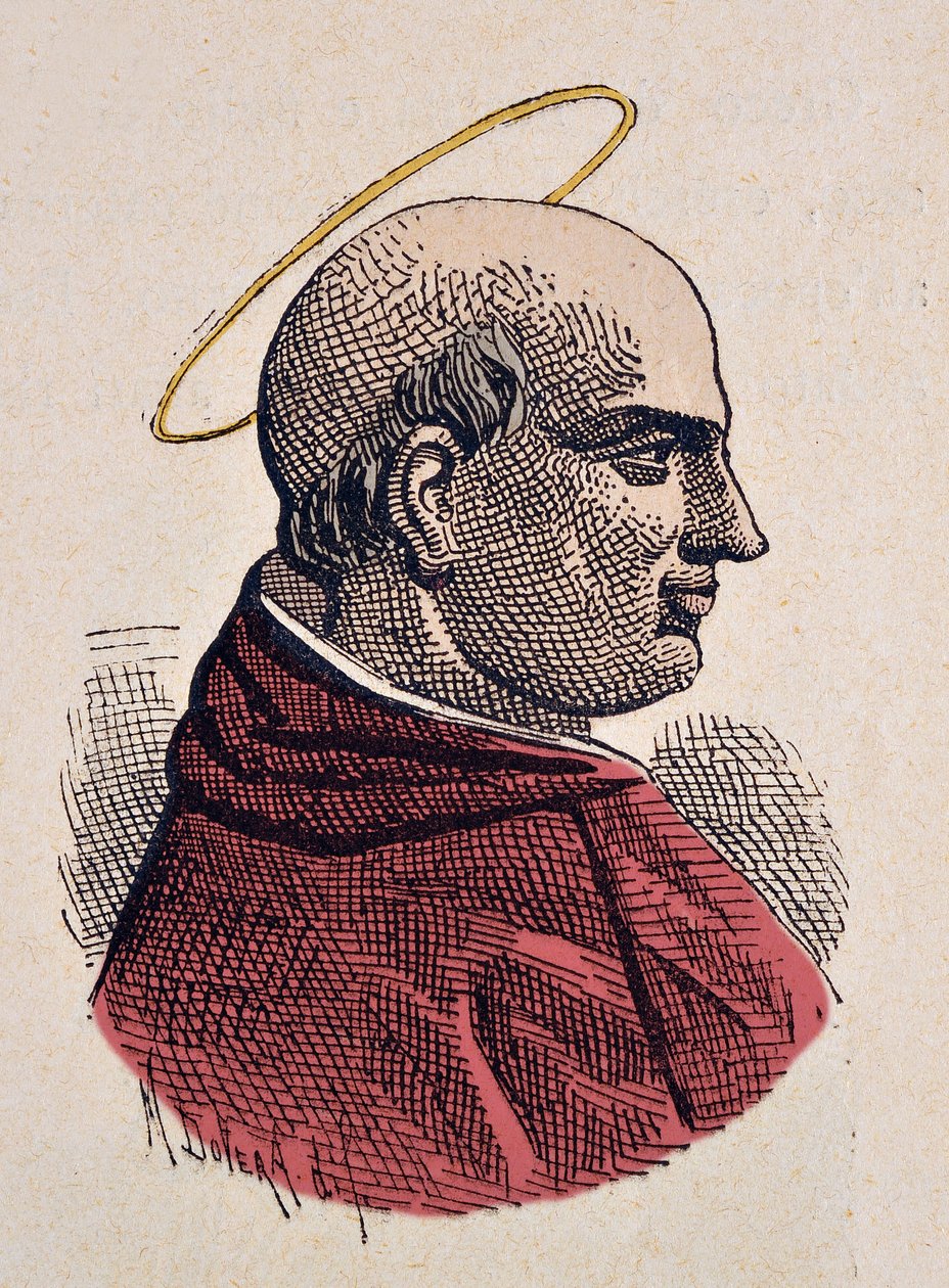 Portrét papeže Marcela Iera (Marcellus nebo Marcello I) (308-309) od Italian School