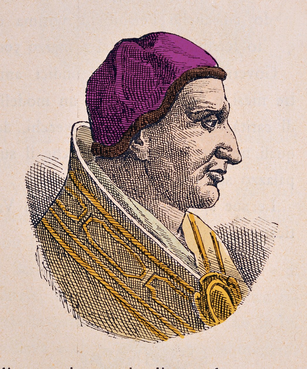 Portrét papeže Pelage II od Italian School