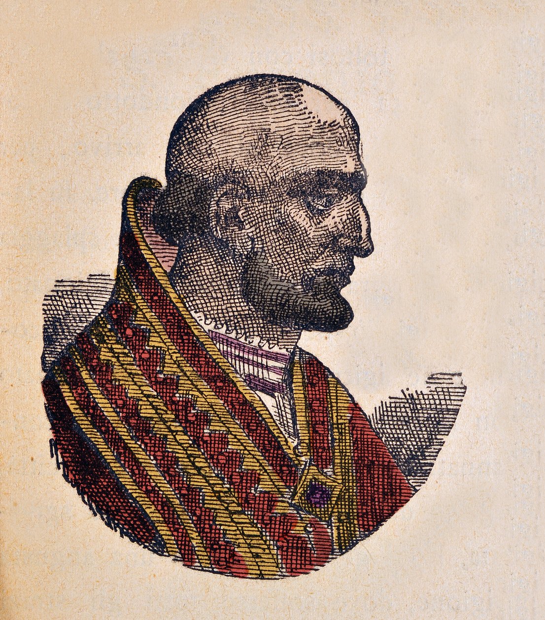 Portrét papeže Theodora Iera (Theodorus nebo Teodoro) (642-649) od Italian School