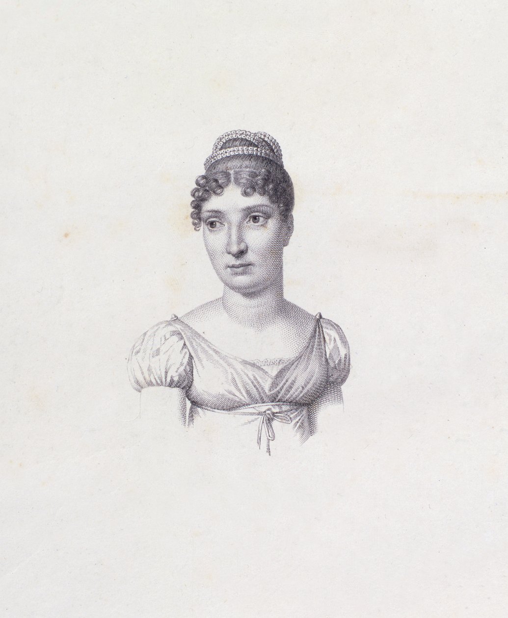Princezna Elisa Baciocchi (rytina) od Italian School