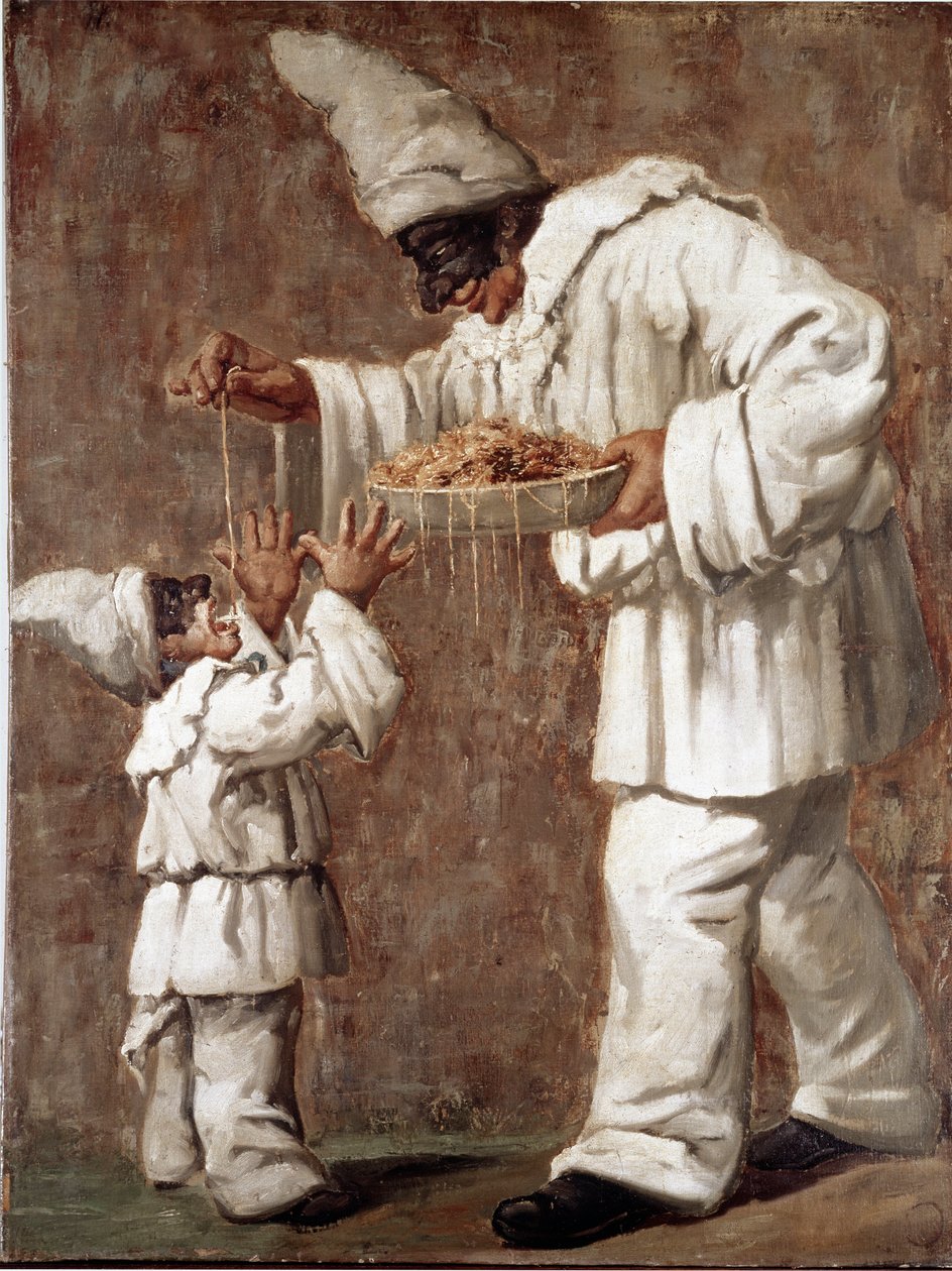 Pulcinella (polichinelle) postava z commedia dell