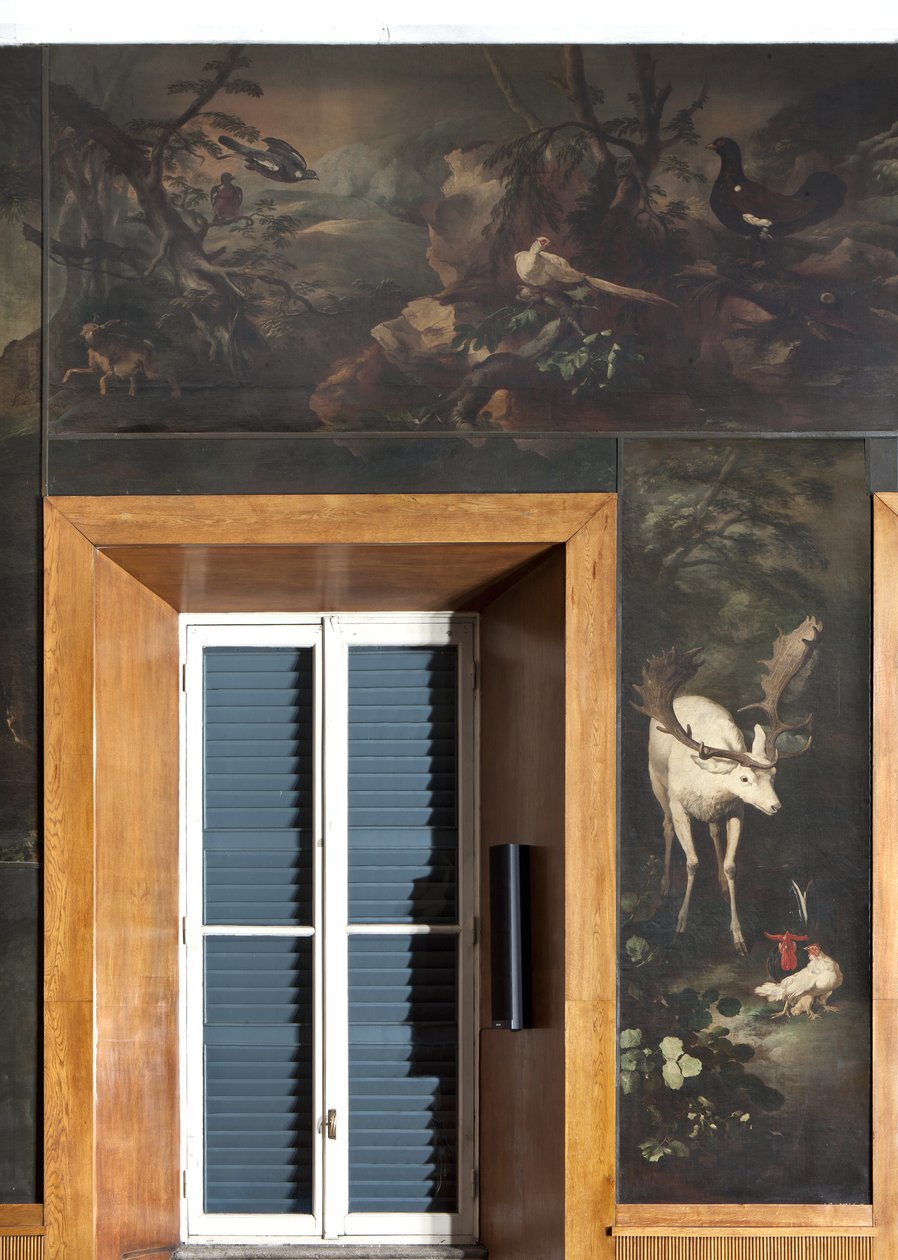 Sobi, kohouti a další zvířata, mýtus o Orfeovi od Italian School