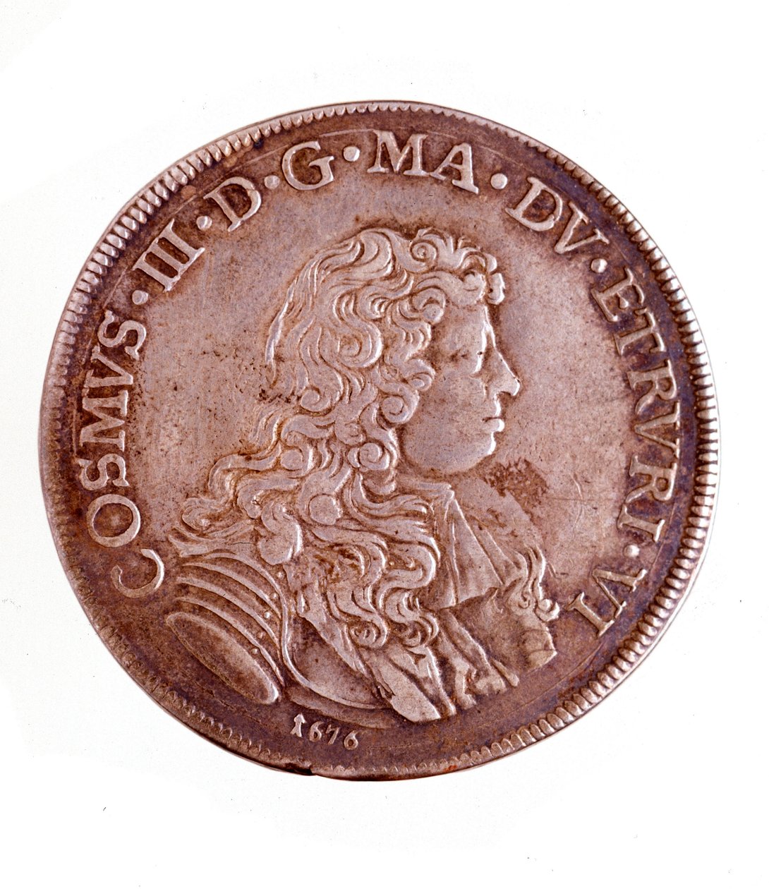 Stříbrná piastra z Florencie, vláda Cosima III od Medici (1642-1723) od Italian School