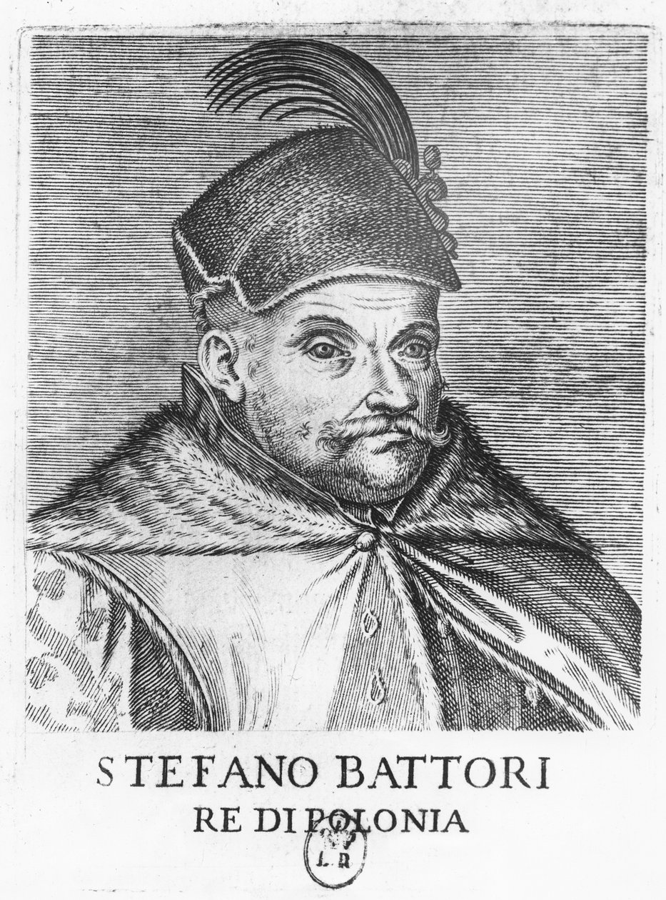 Stephen Báthory (rytina) od Italian School