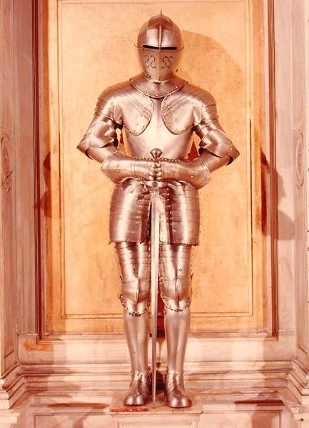 Brnění Jindřicha IV. (1553-1610) kolem roku 1600 (železo) od Italian School