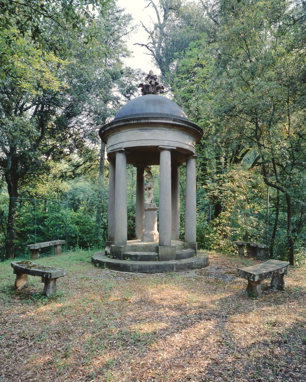 Chrám se sochou Venuše, Villa di Celle od Italian School