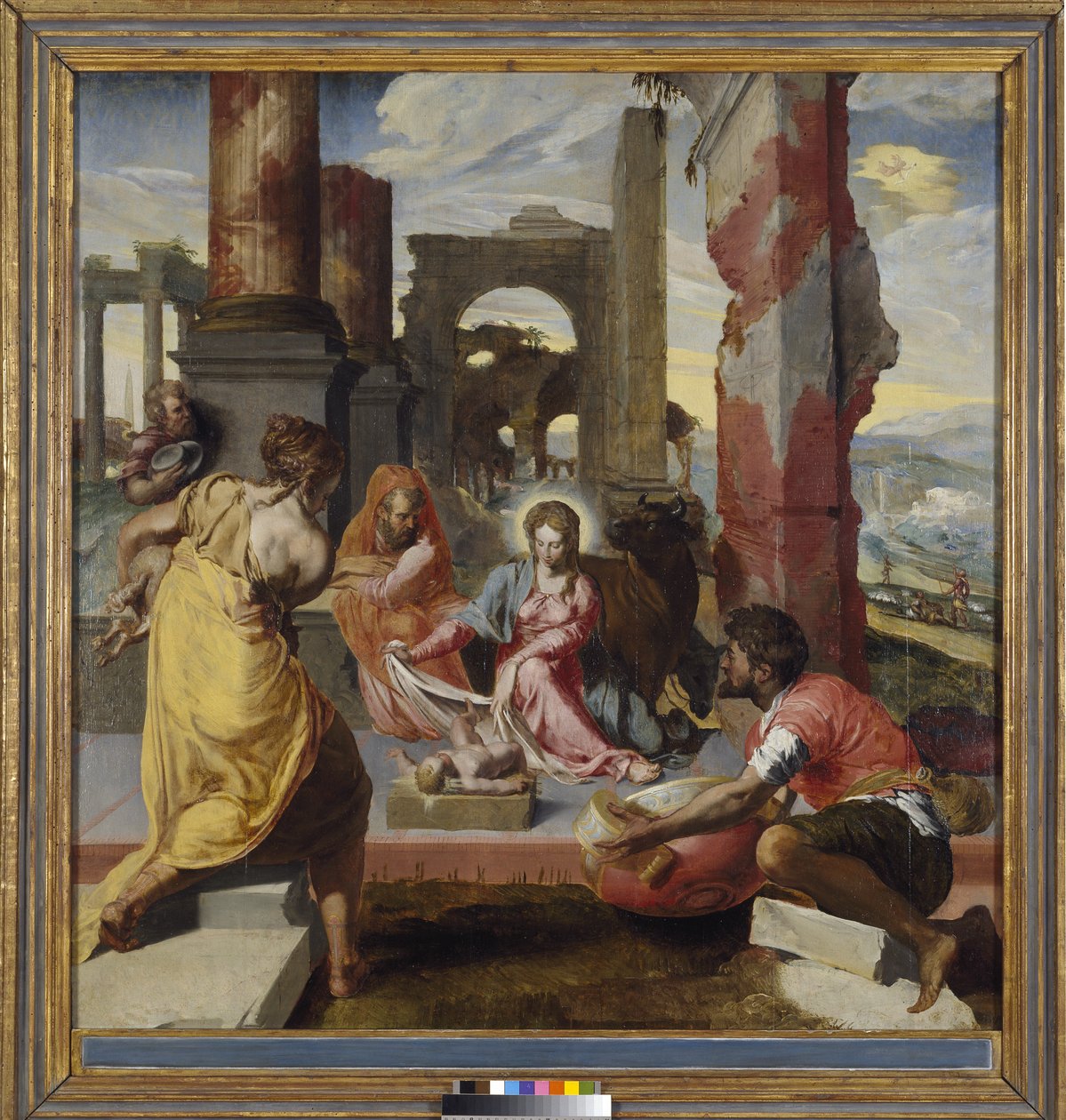 Klanění pastýřů, kolem roku 1560 od Italian School