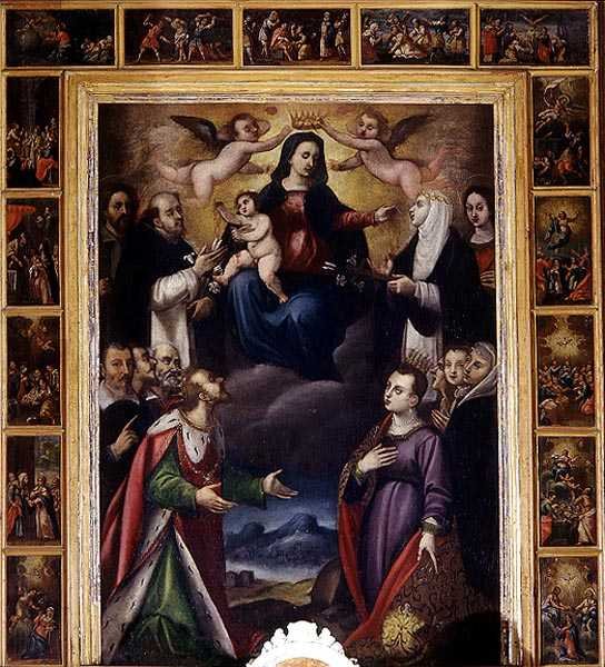 Nanebevzetí Panny Marie (olej na plátně) od Italian School
