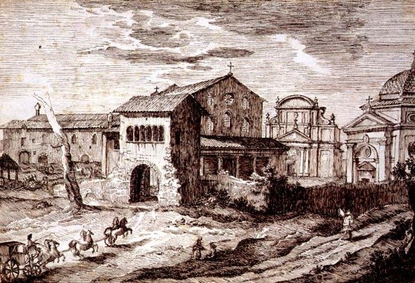 Bazilika San Lorenzo, Řím od Italian School