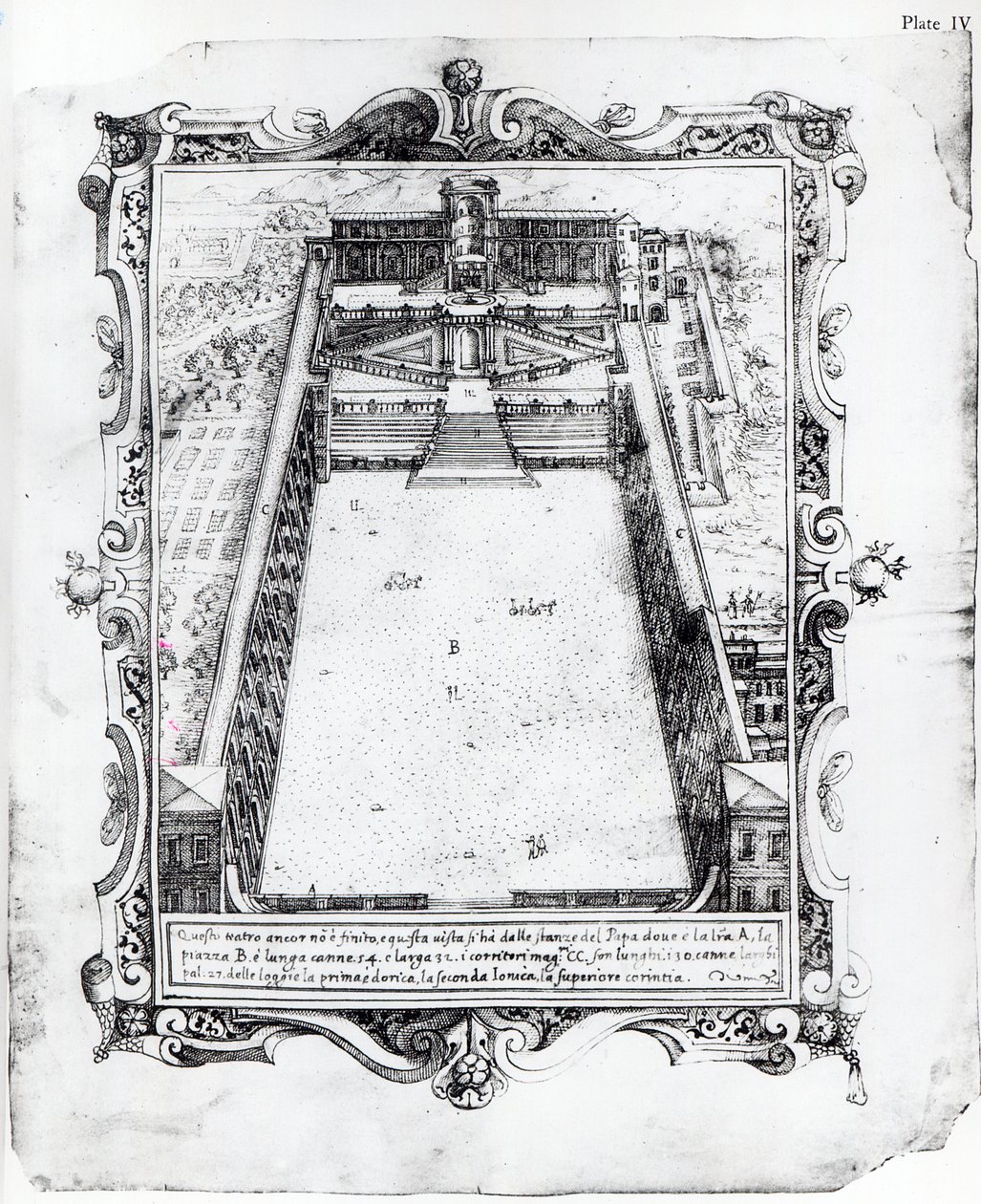 Soud Belvedere ve Vatikánu Řím, 1581 od Italian School