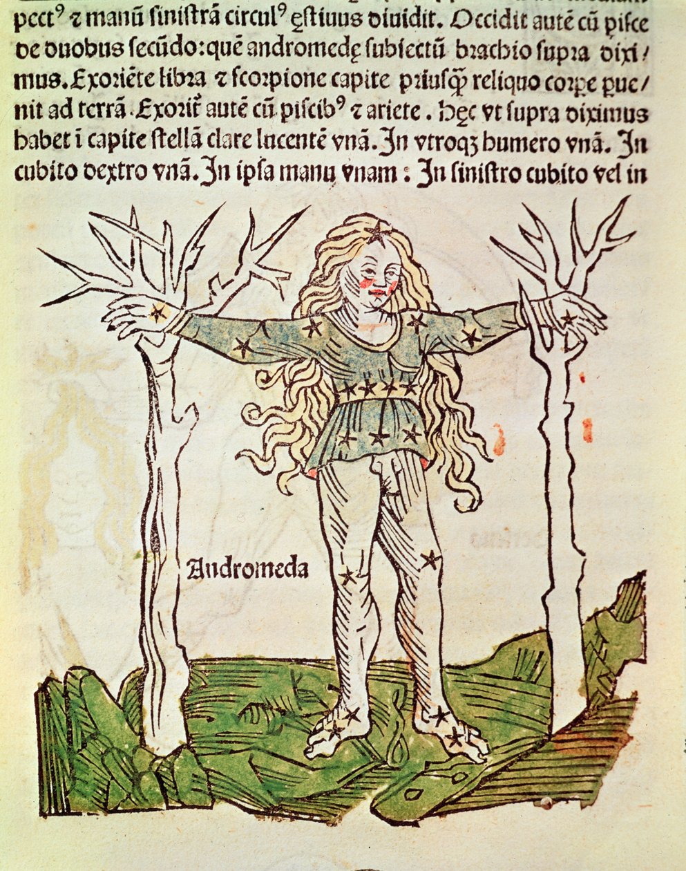 Souhvězdí Andromedy, ilustrace z 
