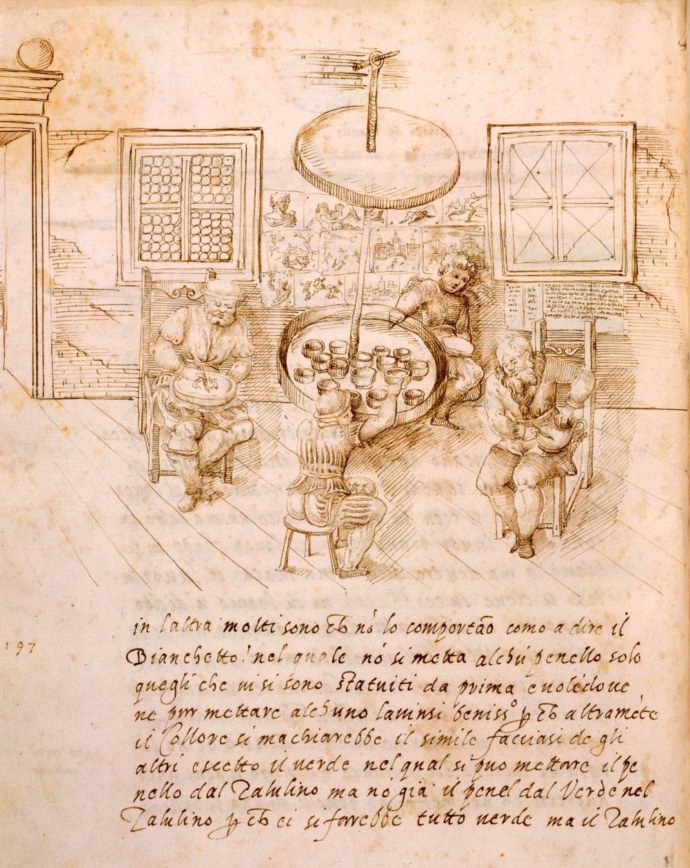 Starověké umění výroby nádob, i, 1589 od Italian School