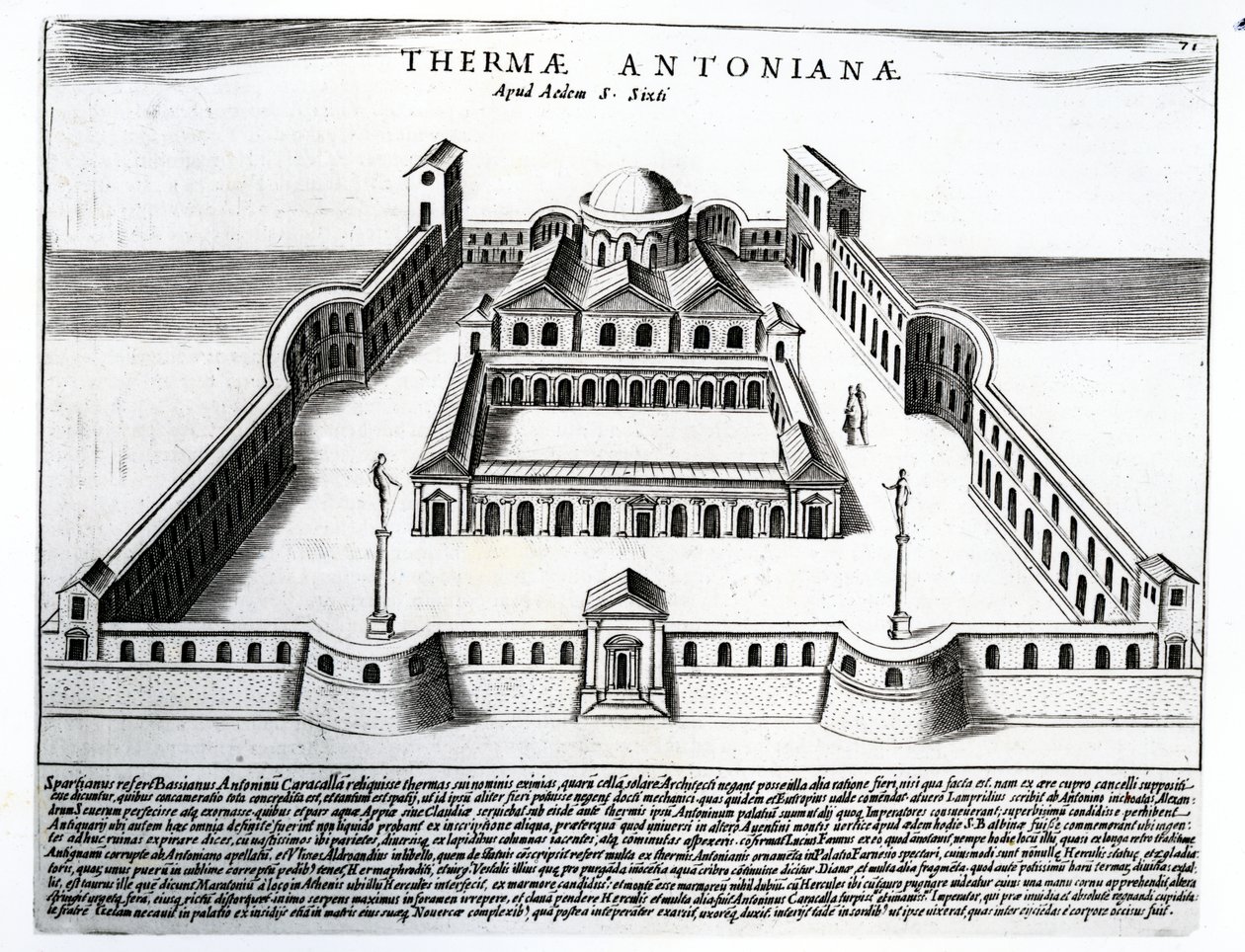 Thermae Antonianae od Italian School