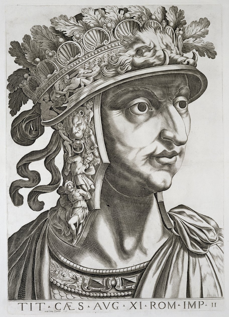 Titus Caesar (39-81 n. l.), 1596 od Italian School