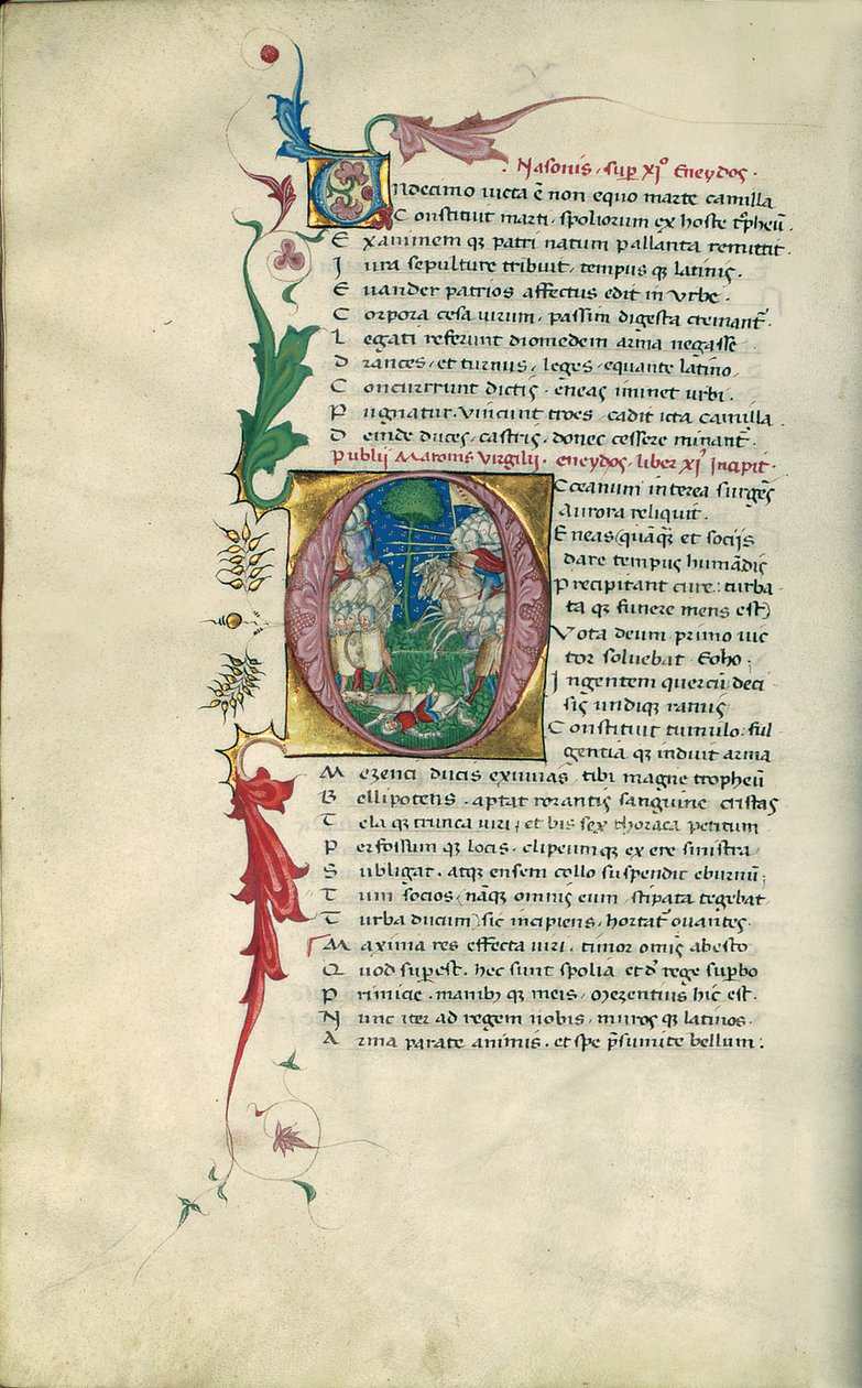 Vergiliovy eklogy, Georgics, Aeneid, Milán od Italian School