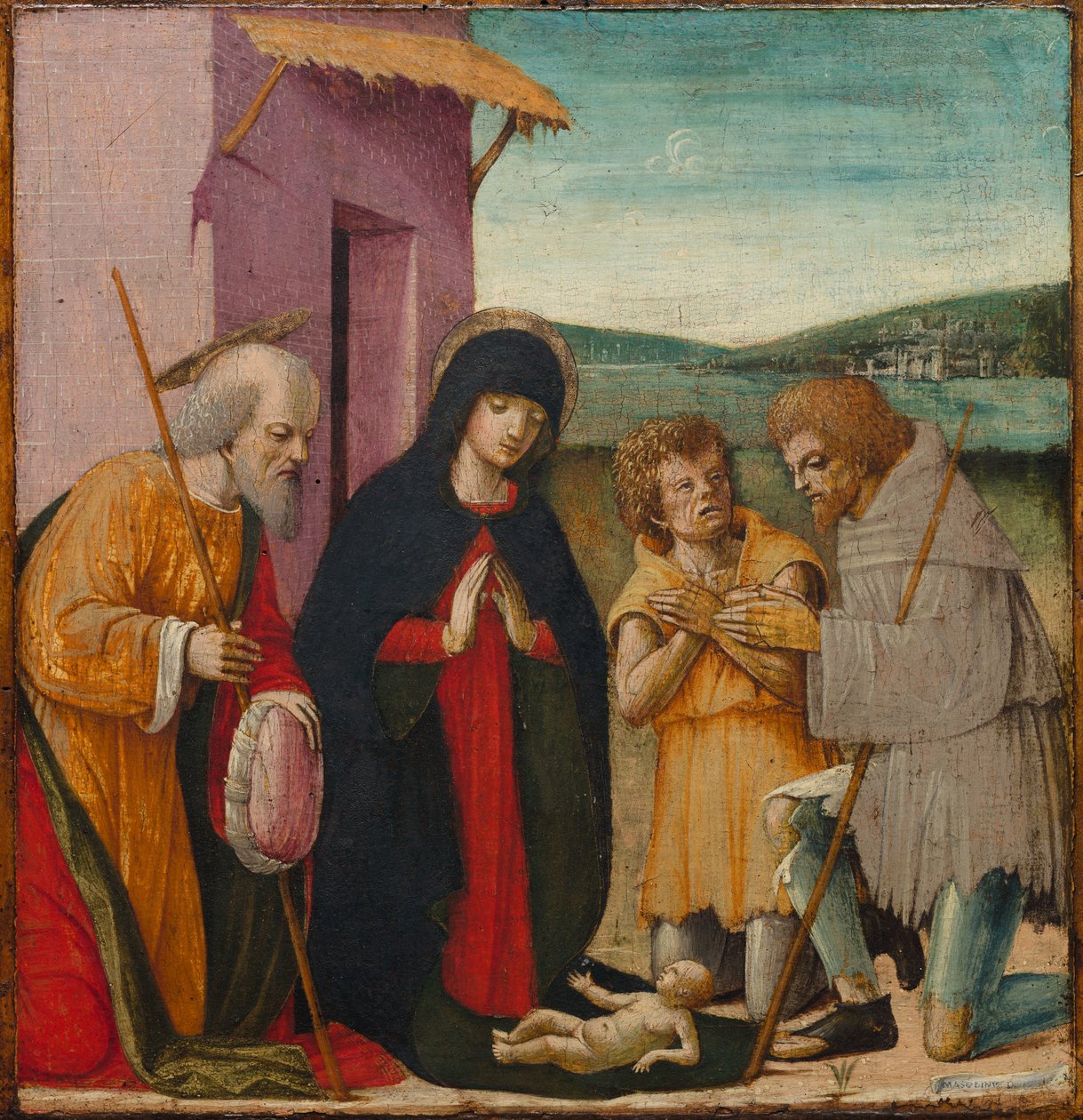 Klanění pastýřů od Italy, 15th century