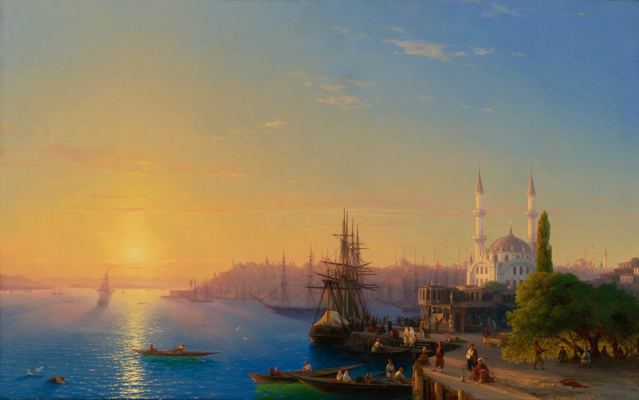 Pohled na Konstantinopol a Bospor od Ivan Konstantinovich Aivazovsky