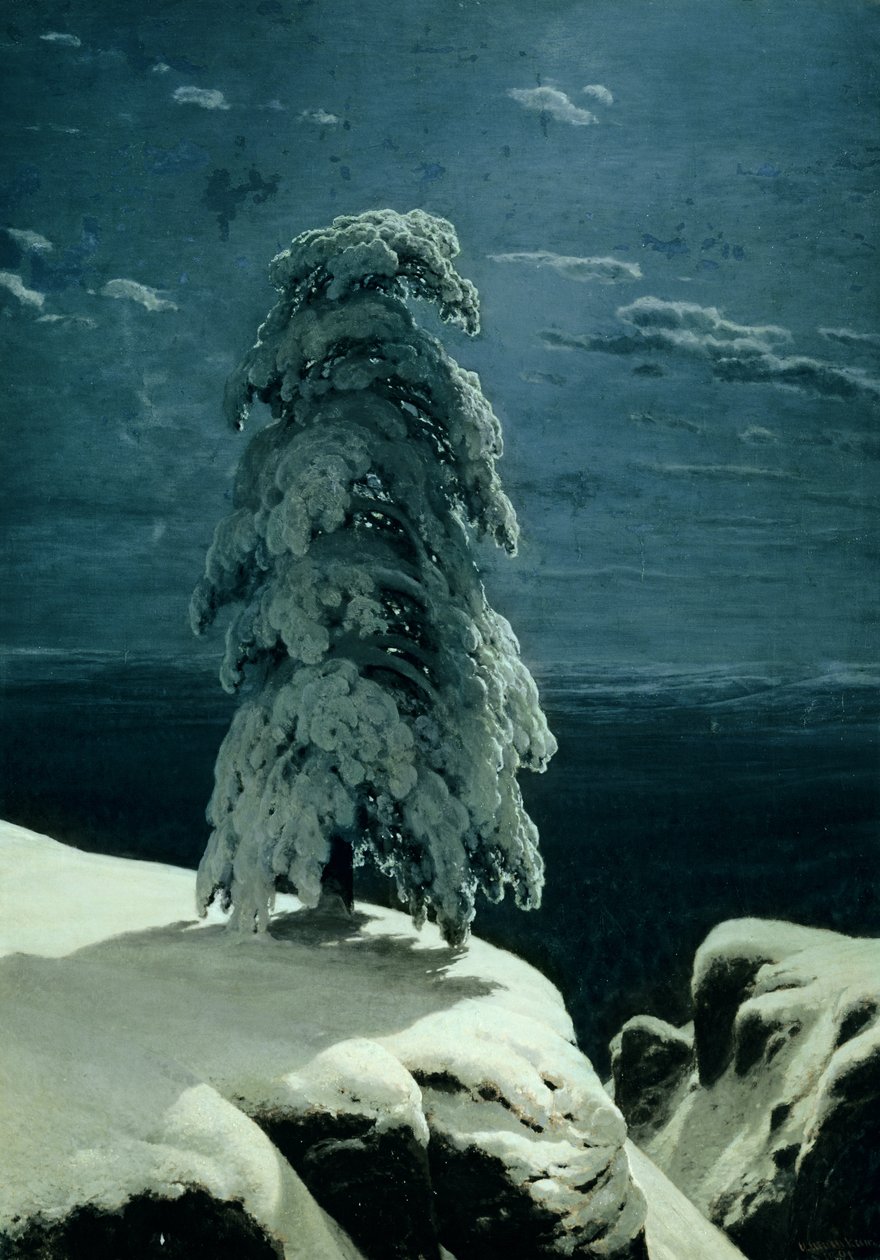 Na divokém severu, 1891 od Ivan Ivanovich Shishkin