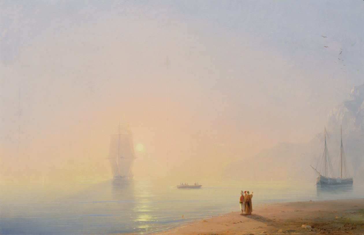 Pohled na Černé moře od Ivan Konstantinovich Aivazovsky