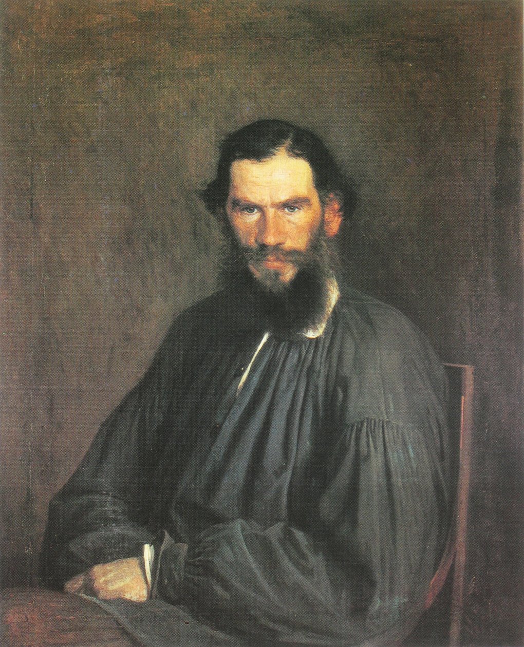 Portrét Leo Tolstoic od Ivan Nikolaevich Kramskoy