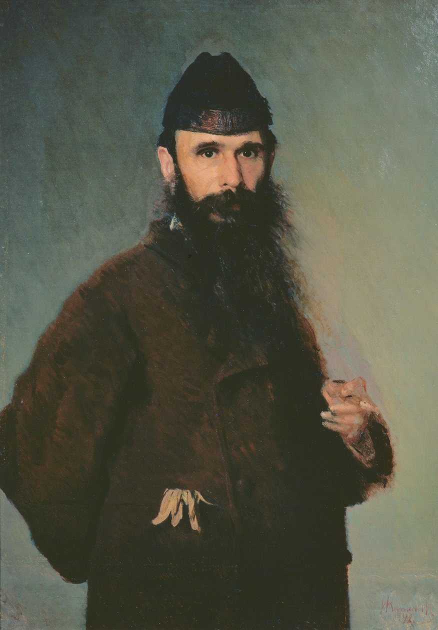 Portrét Alexandra Litovtčenka (1835-90), 1878 od Ivan Nikolaevich Kramskoy
