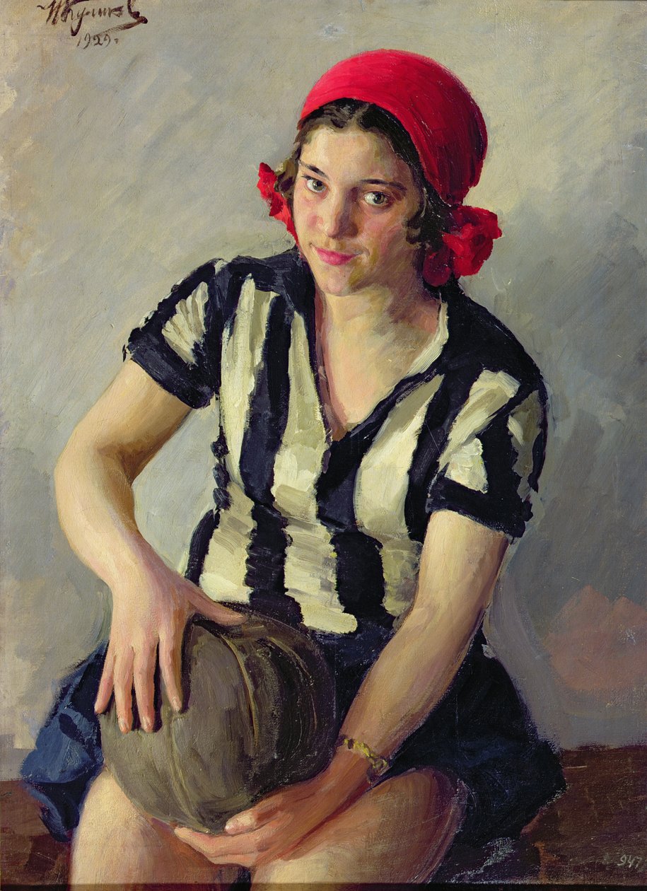 Sportovkyně, 1928 od Ivan Semyonovich Kulikov