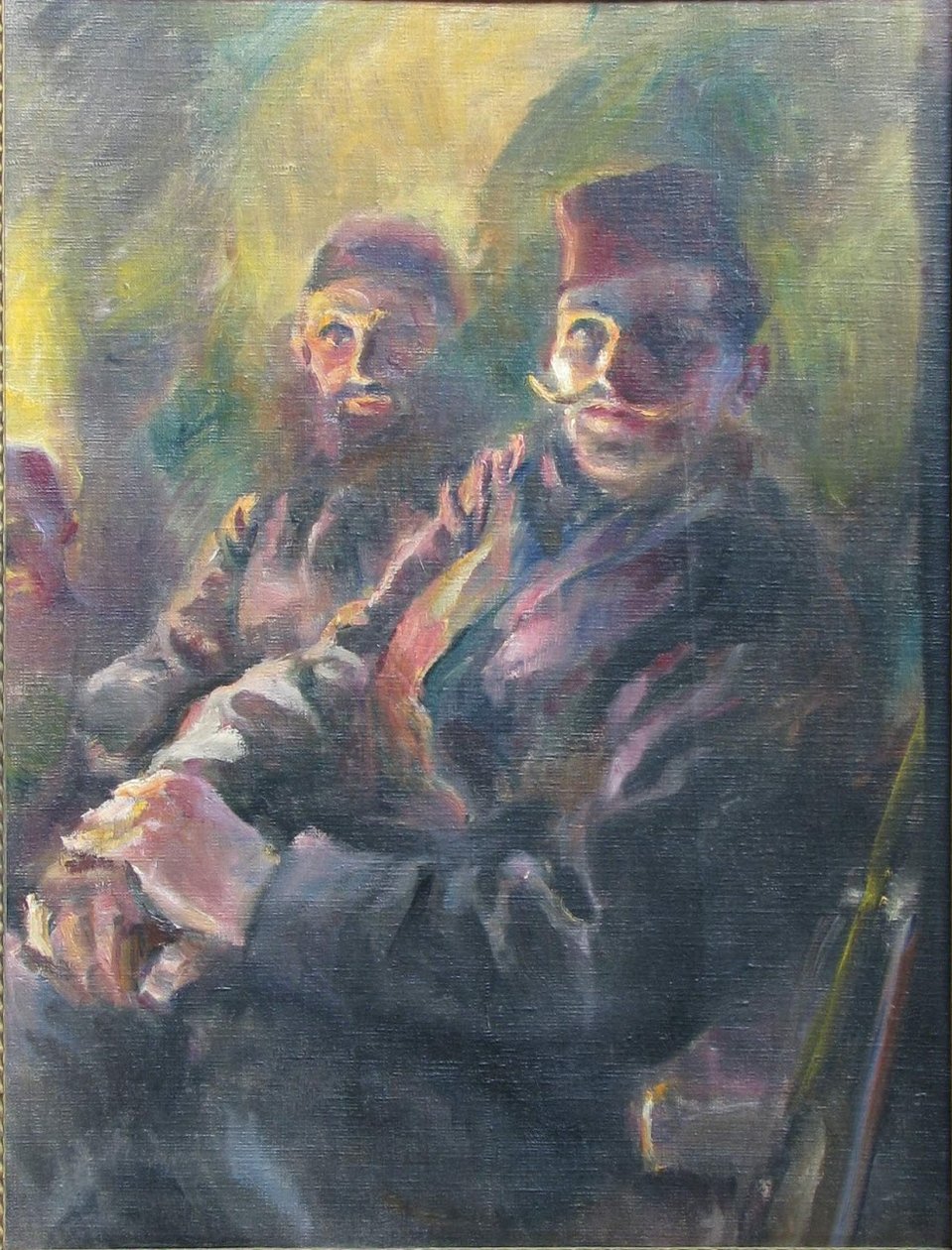 Muži s fezy jedou vpředu od Ivan Vavpotic